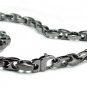 Stainless Steel Men's Link Necklace - N30001