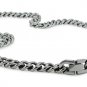 Stainless Steel Curb Link Necklace - N30008