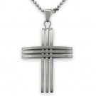 Stainless Steel Cross Pendant - P30009