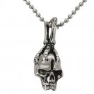 Skull w/ Claw Stainless Steel Pendant - P30109