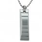 Tungsten Carbide Pendant with 22"" Bead Chain - P10005