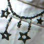 black stars neckless