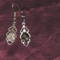 silver vintage drop earings