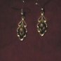silver vintage drop earings