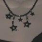 black stars neckless