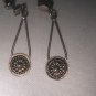 silver vintage drop earings