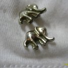 Small siver elaphant earings