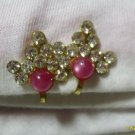 pretty screw on earings