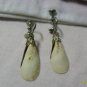 Blowhorn shells clip on earings