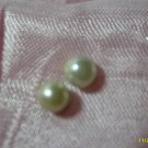 Pearl Stud pierced earings