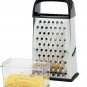 * GOOD COOK Touch Stainless Steel Box Grater with Catcher