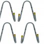 Double U Hanging Bracket Wall Mount Garage Storage Hook Hose Chair Multi-Purpose