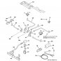 WB02K10078, WB02K10361 GE Range Cooktop  Bracket Medium NEW OEM  LF1023