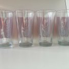 ������ Four (x4) Vintage Coca Cola Coke Glass NEW OLD STOCK