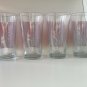 ������ Four (x4) Vintage Coca Cola Coke Glass NEW OLD STOCK