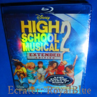 High School Musical 2 Extended Edition Blu-ray 2007 Disney rainbow Zac Efron