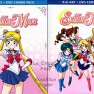 New Sailor Moon Uncut Complete Season 1 Part 1 and Part 2 Blu-ray Combo Sets Sealed