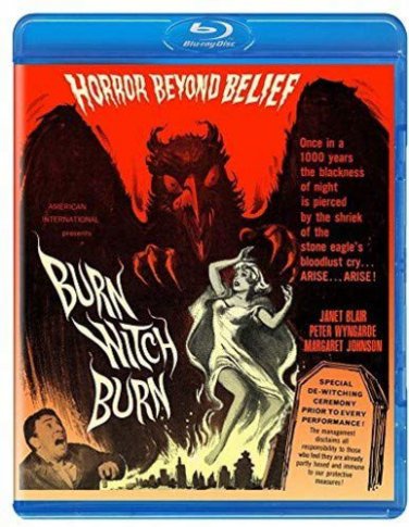 Burn, Witch, Burn Blu-ray New Sealed