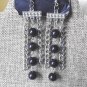Paparazzi Black Beaded Dangle Earrings-New