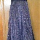 BEAUTY KAI Navy Floral Lace Long Formal Party Evening Gown Dress-Size S BEAUTY KAI Navy Floral Lace Long Formal Party Evening Gown Dress-Size S