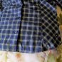 Tommy Hilfiger Women's Button Front Plaid Long Sleeve Shirt Blouse Size 12