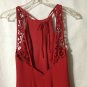 LAUNDRY BY SHELLI SEGAL Womens Long Red Party Dress Evening Gown-Size 4