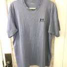 Under Armour Men's Gray Short Sleeve T-Shirt Size XL