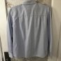Talbots Women's Long  Sleeve Button-Up Cotton Solid Light Blue Shirt- sz 4