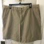 Columbia Men's Tan Khaki Canvas Cargo Shorts Size 40-10 ins