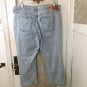 Levi's Plus Size Womens High Waisted Cropped Flare Jeans Light Wash 22W-NWT