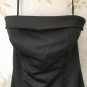 Forever Yours Black Satin Strapless Formal Party Dress-Size 4