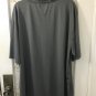 Reebok Mens Speedwick Gray Short Sleeve T-Shirt,Size 3XL