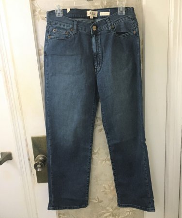 JAEN MOM LINCOLN STONEWASHED BLUE STRAIGHT LEG WOMENS JEANS-30 NWT