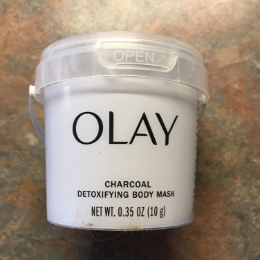 Olay Charcoal Detoxifying Body Mask Scrub for Women, 0.35 oz