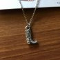 Wild Soul Western Cowboy Boot Charm Necklace-NWT
