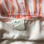 Vintage Monte by D.P. Altomonte Orange Stripe Strapless Midi Dress-Small