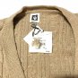 Anne Klein Cable Knit Cardigan Beige Sweater With Rhinestone Buttons-Size 1X,NWT