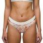 prAna sugar shore impression Swim Bottoms Size medium floral hip cutout- NWT