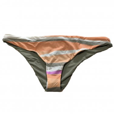 PrAna Women's Gemma Waves Reversible Swim Bottoms Size Large NWT