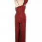 Three Floor Margaux Wide Leg Striped Jumpsuit Romper Size 10