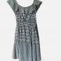 Rachel Rachel Roy Ava Black & White Gingham Check  Sundress Size 0X (14-16)