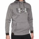 Under Armour Men's Cold Gear Fleece Lined Loose Fit Gray Hoodie -L