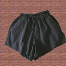 Women's Black High Rise Paperbag Shorts Size Small