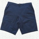 Jachs New York Men's Navy Seersucker Cotton  Chino  Shorts Size 29-NWT