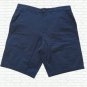 Jachs New York Men's Navy Seersucker Cotton  Chino  Shorts Size 29-NWT