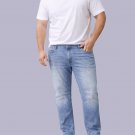 Ben Sherman Men's Slim Fit Leeds Wash Stretch Blue Jeans-42x32 NWT