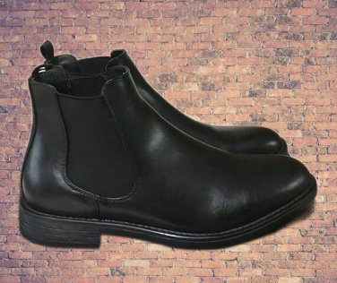 Nick Graham Black Nigel Ankle Boot Mens Size 8.5 -NIB