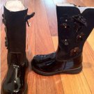 NEW PRIMIGI BLACK PATENT LEATHER BOOTS SKY EFFECTS 24 7