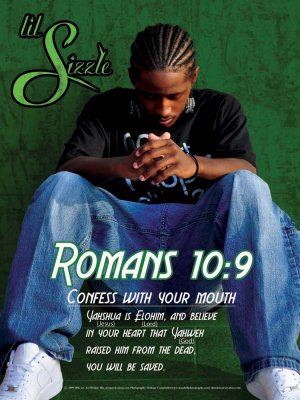 Lil SIzzle Romans Poster 18x24