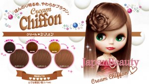 Blythe Fresh Light  Bubble Hair Color - Cream Chiffon